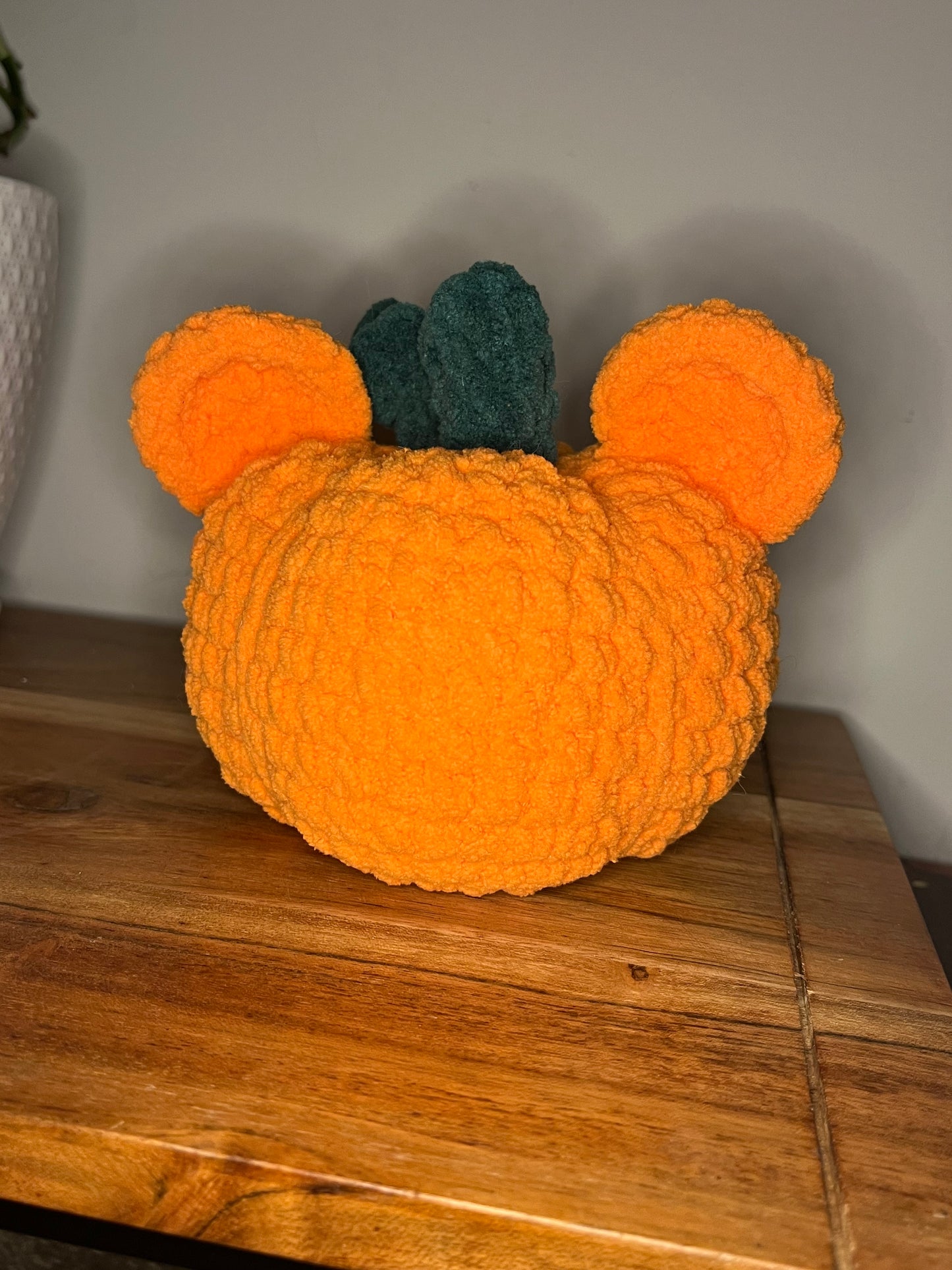 Mickey ear pumpkin